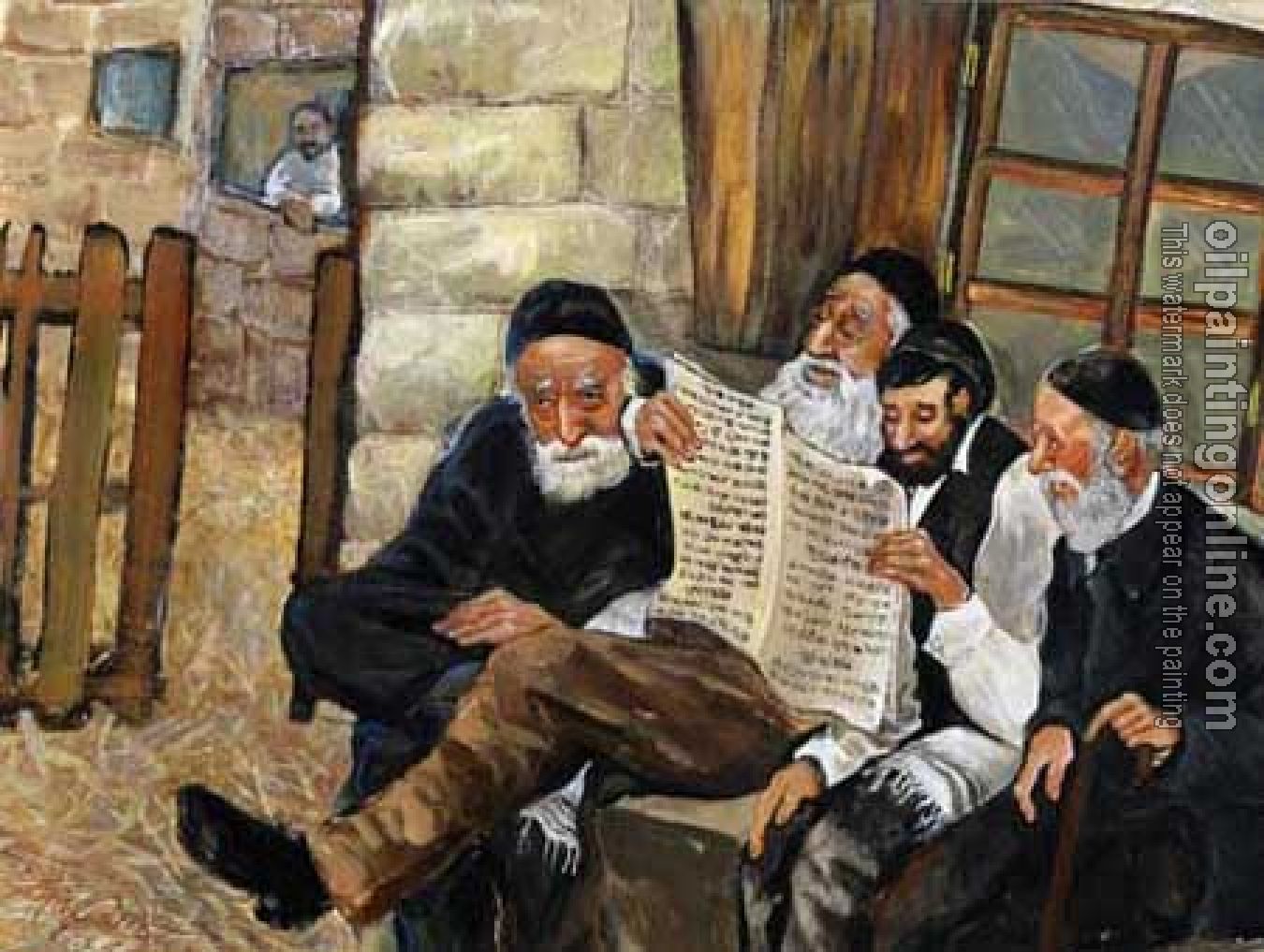 Oil Painting Reproduction - Jewish art